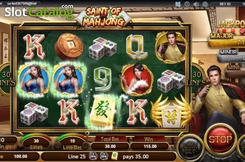 Скрин3. Saint of Mahjong слот