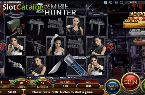 Скрин2. Zombie Hunter (SimplePlay) слот
