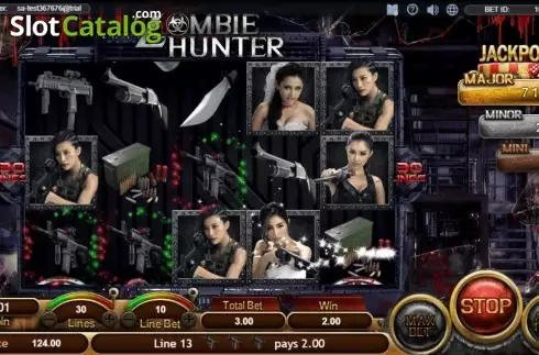 Скрин3. Zombie Hunter (SimplePlay) слот