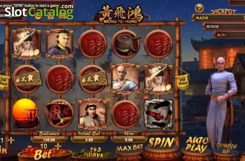Скрин2. Wong Fei Hung слот