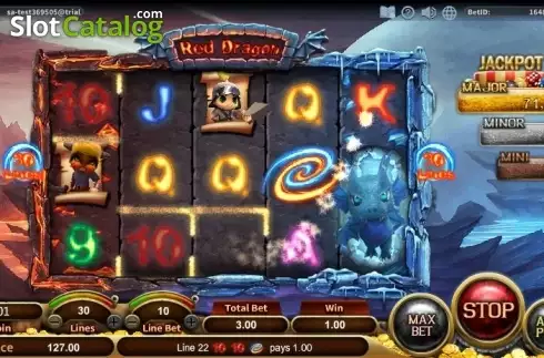 Скрин3. Red Dragon (SimplePlay) слот