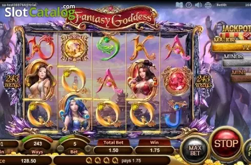 Скрин3. Fantasy Goddess слот
