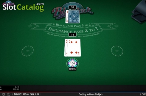Скрин4. Blackjack (Shuffle Muster) слот
