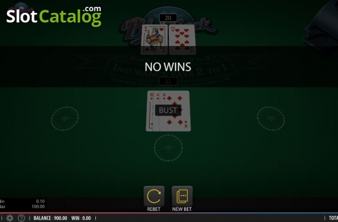 Скрин5. Blackjack (Shuffle Muster) слот