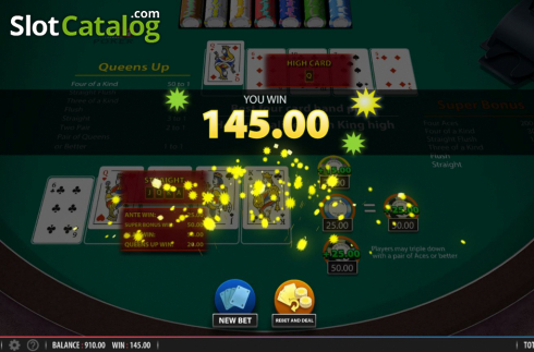 Скрин6. Crazy 4 Poker (Shuffle Master) слот