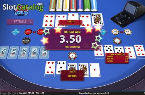 Скрин8. DJ Wild Stud Poker слот