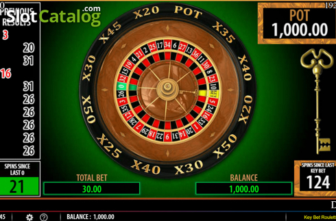Скрин4. Key Bet Roulette слот