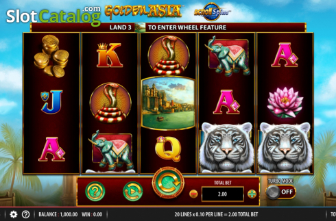 Скрин2. Golden Asia слот
