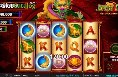 Скрин3. Jinse Dao Dragon слот