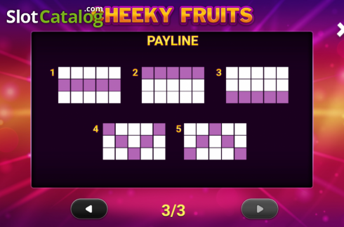 Скрин8. Cheeky Fruits слот