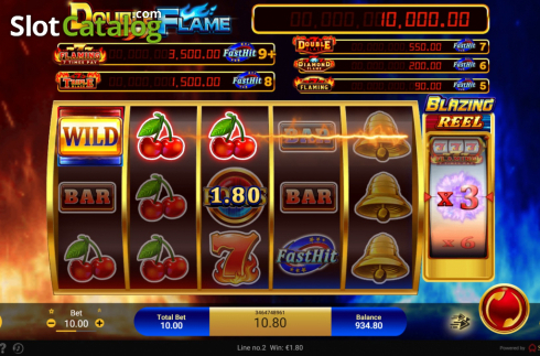 Скрин6. Double Flame слот