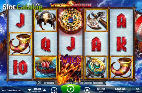 Скрин2. Viking Reign слот