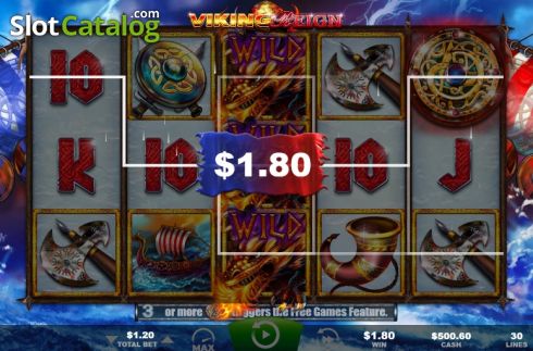Скрин3. Viking Reign слот