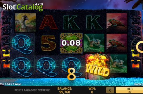 Скрин5. Peles Paradise Extreme слот