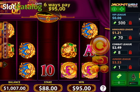 Скрин4. Jin Ji Bao Xi Jackpot Wars слот