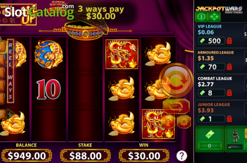Скрин5. Jin Ji Bao Xi Jackpot Wars слот