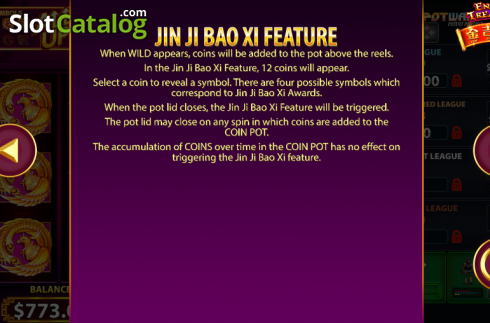 Скрин9. Jin Ji Bao Xi Jackpot Wars слот