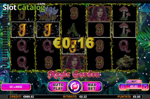 Скрин3. Magic Garden (Nazionale Elettronica) слот