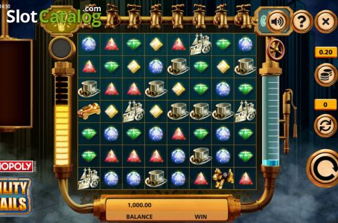 Скрин3. Monopoly Utility Trails слот