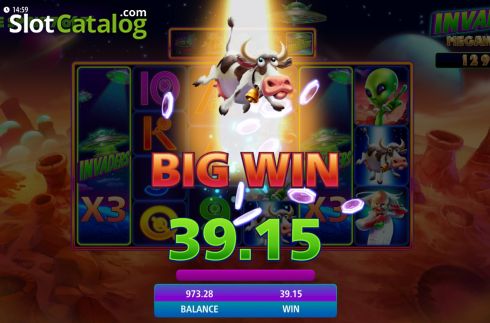 Скрин9. Invaders Megaways слот