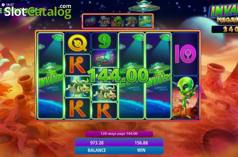 Скрин7. Invaders Megaways слот
