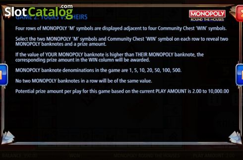 Скрин8. Monopoly Round The Houses слот
