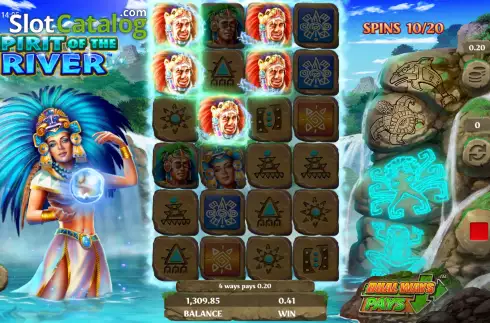 Скрин5. Spirit Of The River слот