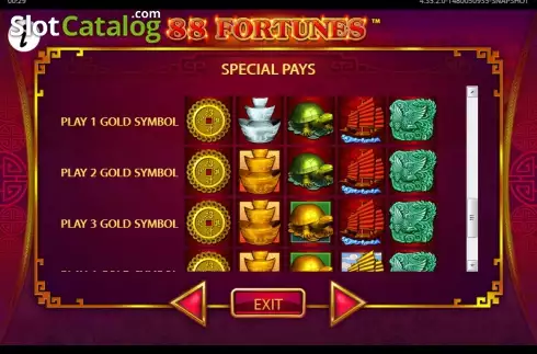 Скрин9. 88 Fortunes (Light and Wonder) слот