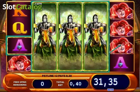 Скрин3. Black Knight II слот