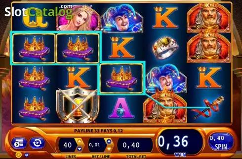 Скрин6. Black Knight II слот