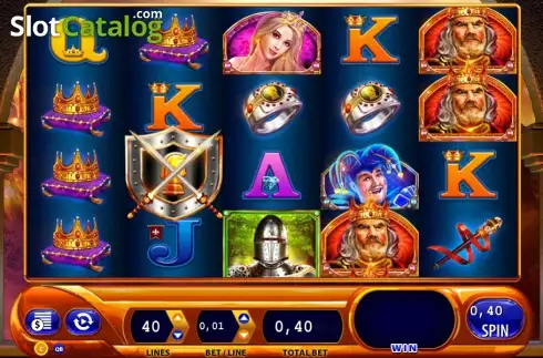 Скрин7. Black Knight II слот