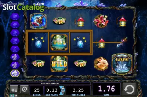 Скрин3. Crystal Forest HD слот