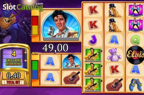 Скрин6. ELVIS: THE KING Lives слот