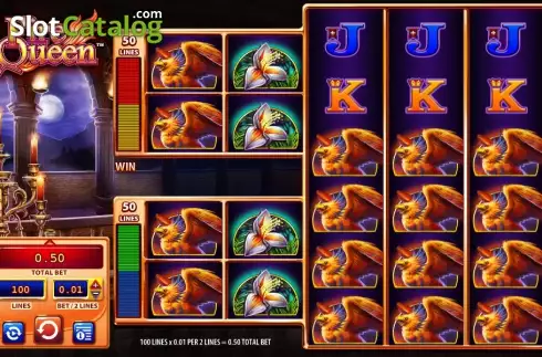 Скрин2. Fire Queen (WMS) слот
