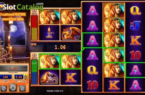 Скрин5. Fire Queen (WMS) слот