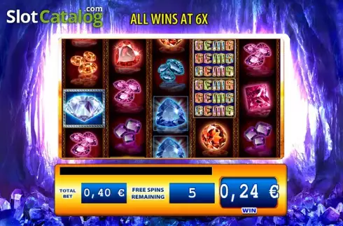 Скрин5. Gems Gems Gems слот
