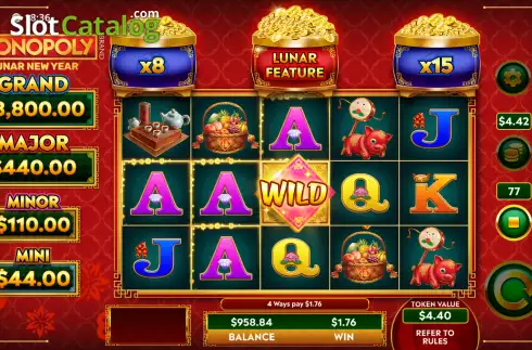 Скрин4. Monopoly Lunar New Year слот