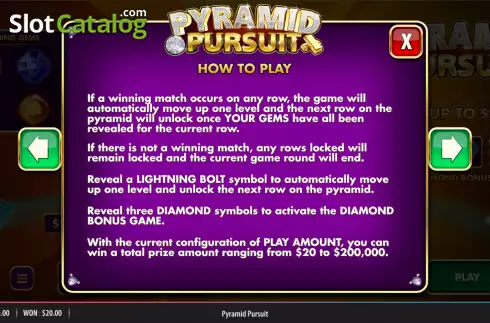 Скрин5. Pyramid Pursuit слот