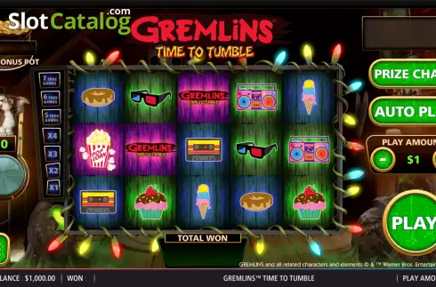 Скрин2. Gremlins Time To Tumble слот