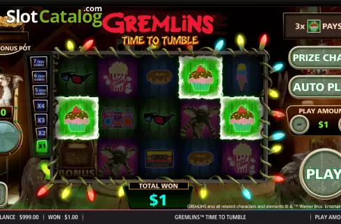 Скрин3. Gremlins Time To Tumble слот