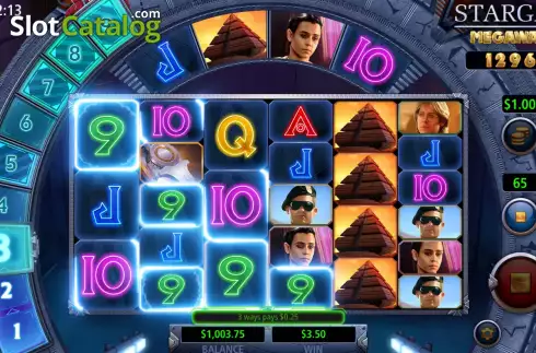 Скрин4. Stargate Megaways слот