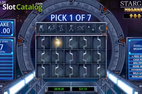 Скрин9. Stargate Megaways слот