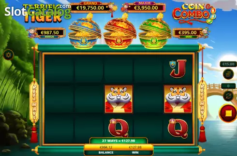 Скрин3. Terrific Tiger Coin Combo слот