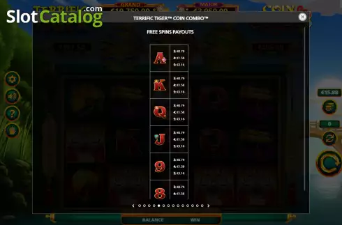 Скрин8. Terrific Tiger Coin Combo слот