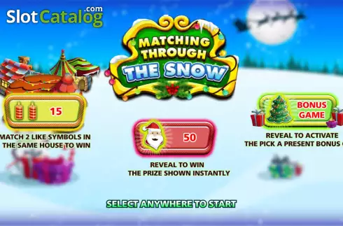 Скрин2. Matching Through The Snow слот