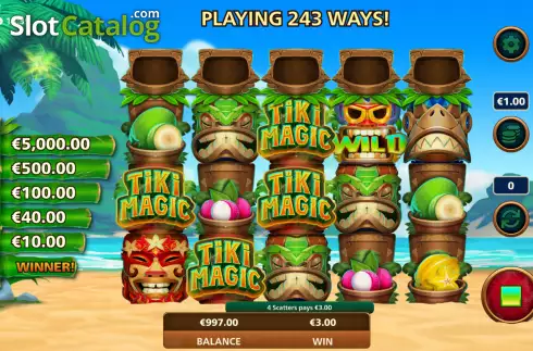 Скрин3. Tiki Magic слот