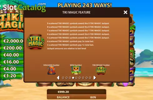 Скрин5. Tiki Magic слот