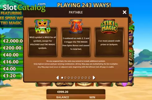 Скрин6. Tiki Magic слот
