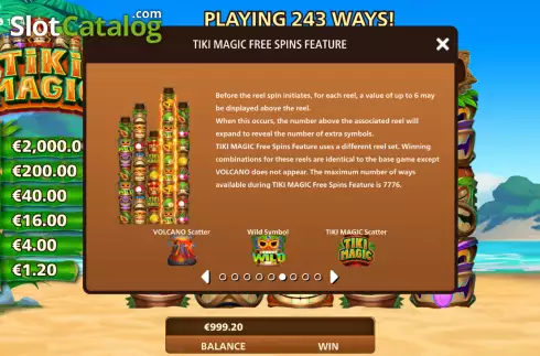 Скрин8. Tiki Magic слот