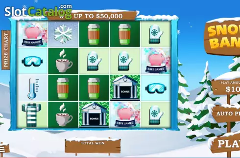 Скрин2. Snow Bank слот